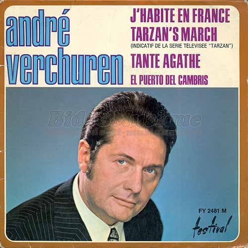 André Verchuren - J'habite en France