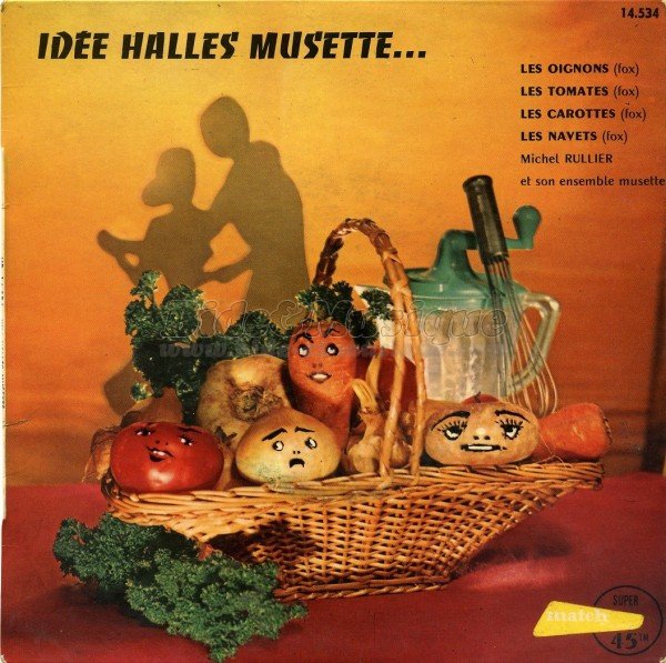 Michel Rullier et son ensemble musette - Idées halles musette… les oignons