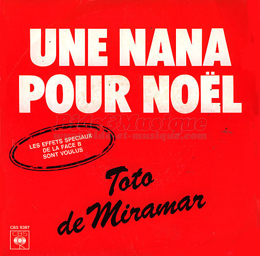 Toto de Miramar - Une nana pour Noël