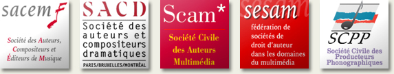 SACEM | SACD | SCAM | SESAM