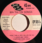 Anne Lloyd, Dennis Ballabia & The Sandpipers - I wish I had a dog like Rin Tin Tin