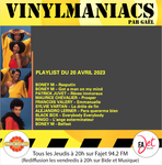 Vinylmaniacs - Emission n�256 (20 avril 2023)