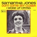 Pochette de Samantha Jones - Don't come any closer