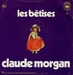 Pochette de Claude Morgan - Les bêtises